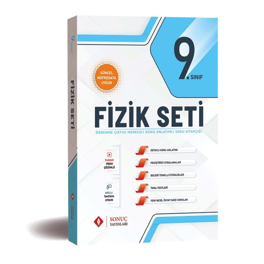 9.Sınıf Fizik Modüler Set 2024 - 2025